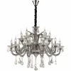 Luminaires Ideallux Lustres>Suspension Ideal Lux Colossal Chrome, 15 Lumieres