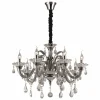 Luminaires Ideallux Lustres>Suspension Ideal Lux Colossal Chrome, 8 Lumieres