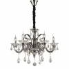 Luminaires Ideallux Lustres>Suspension Ideal Lux Colossal Chrome, 6 Lumieres