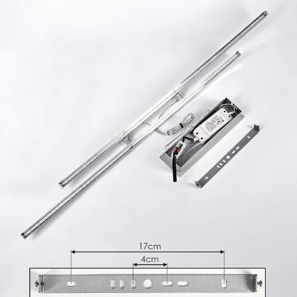 hofstein Suspensions>Suspension Manlleu Led Chrome, 1 Lumiere