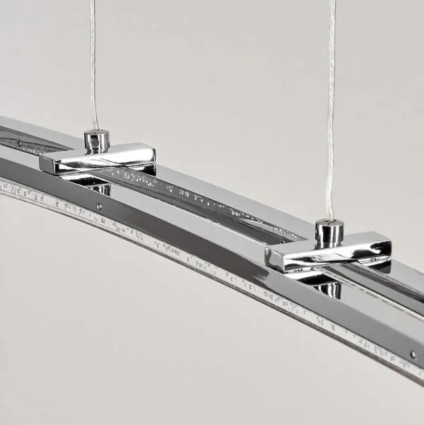 hofstein Suspensions>Suspension Manlleu Led Chrome, 1 Lumiere