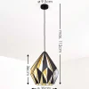 hofstein Luminaires Orientaux>Suspension Marang Noir Dore, 1 Lumiere