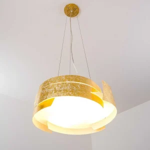 hofstein Luminaires Marocains>Suspension Novara Or, 3 Lumieres