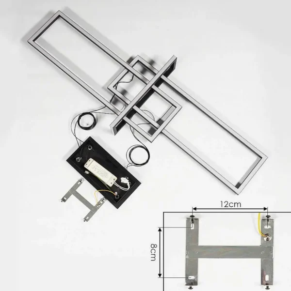 hofstein Suspensions>Suspension Omega Led Noir, 1 Lumiere