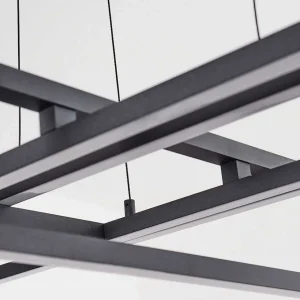 hofstein Suspensions>Suspension Omega Led Noir, 1 Lumiere