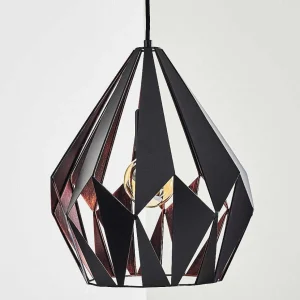 hofstein Luminaires Orientaux>Suspension Situk Cuivre, Noir, 1 Lumiere