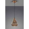 Luminaires Trio Luminaires Marocains>Suspension Trio Jasmin Cuivre, 1 Lumiere