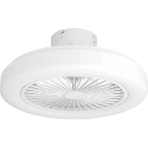 Luminaires Eglo Plafonniers Et Lustres Ventilateurs>Ventilateur De Plafond Eglo Ortona Led Blanc, 3 Lumieres