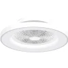 Luminaires Mantra Tuya>Ventilateur De Plafond Mantra Tibet Led Blanc, 1 Lumiere, Telecommandes