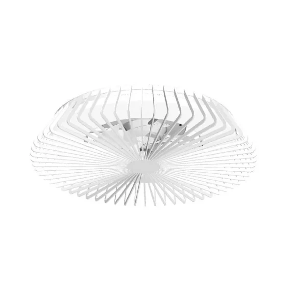 Luminaires Mantra Tuya>Ventilateur De Plafond Mantra Himalaya Led Blanc, 1 Lumiere, Telecommandes