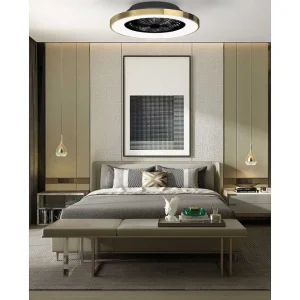 Luminaires Mantra Tuya>Ventilateur De Plafond Mantra Tibet Led Blanc, 1 Lumiere, Telecommandes