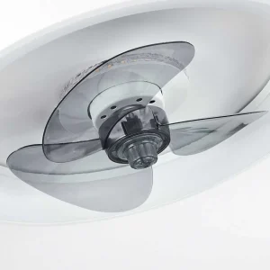 hofstein Luminaires Interieurs Connectes>Ventilateur De Plafond Tirkkala Led Blanc, 1 Lumiere