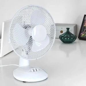 hofstein Ventilateur De Table>Ventilateur De Table Sopot Chrome, Blanc