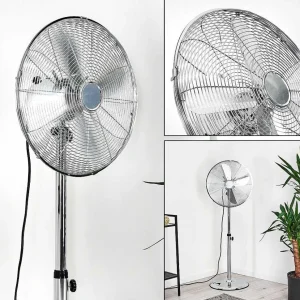 hofstein Ventilateur Sur Pied>Ventilateur Mahon Chrome