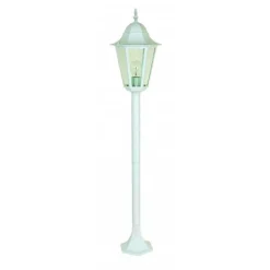 Borne D'Éclairage Lutec Bristol Blanc, 1 Lumiere