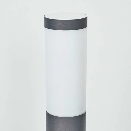 Borne Lumineuse Sessa Anthracite, 1 Lumiere, Detecteur De Mouvement