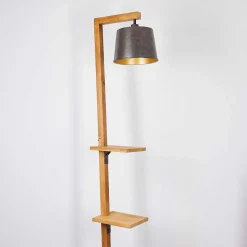 Lampadaire Baval Ecru, 1 Lumiere