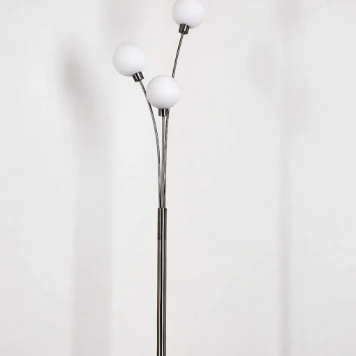 Lampadaire Bernado Nickel Mat, 3 Lumieres