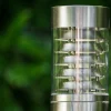 Lampadaire Dakar Acier Inoxydable, 1 Lumiere, Detecteur De Mouvement