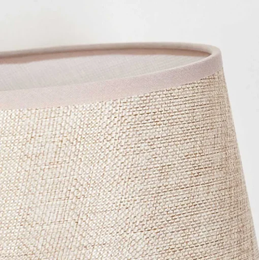 Lampe De Table Stampa Brun, Couleur Bois, 1 Lumiere