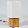 Lampe De Table Talco Ecru, 1 Lumiere