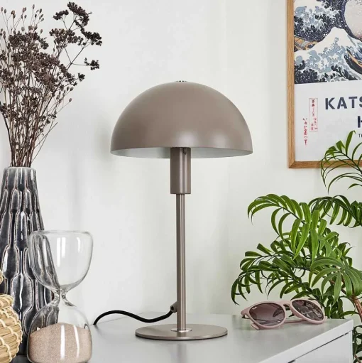 Lampe De Table Tati Gris, 1 Lumiere
