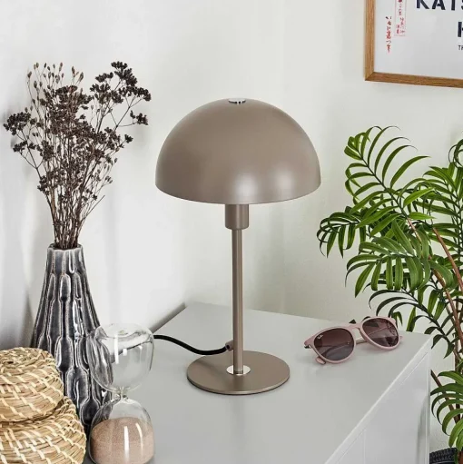 Lampe De Table Tati Gris, 1 Lumiere