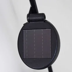 Lampe Solaire Rovinj Led Cuivre, Noir, 1 Lumiere