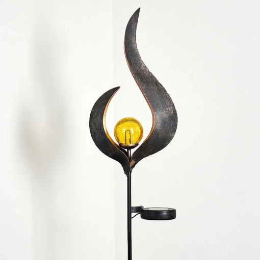 Lampe Solaire Rovinj Led Anthracite, Cuivre, 1 Lumiere