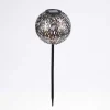 Lampe Solaire Samoao Led Cuivre, Noir, Argente, 1 Lumiere