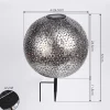 Lampe Solaire Samoao Led Cuivre, Noir, Argente, 1 Lumiere