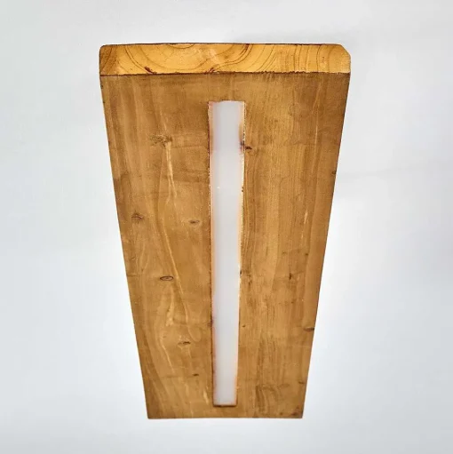 Plafonnier Adak Led Gris, 1 Lumiere