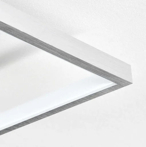 Plafonnier Bacolod Led Argente, 1 Lumiere