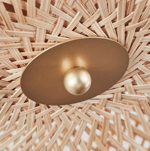 Plafonnier Bauro Laiton, 3 Lumieres