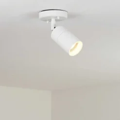 Plafonnier Exterieur Aketohoin Led Blanc, 1 Lumiere