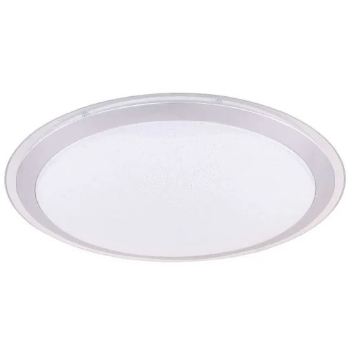 Plafonnier Globo Carry Led Blanc, 1 Lumiere, Telecommandes, Changeur De Couleurs