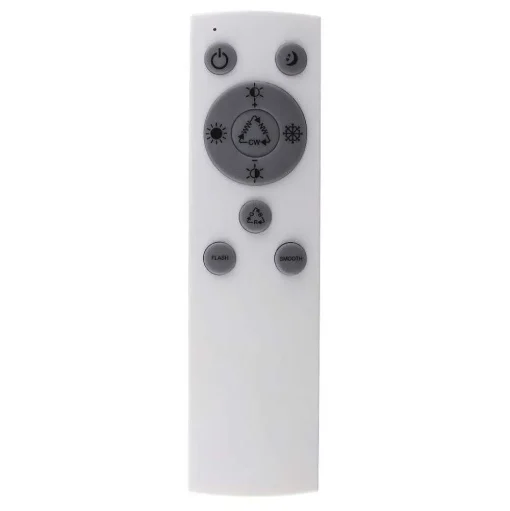 Plafonnier Globo Carry Led Blanc, 1 Lumiere, Telecommandes, Changeur De Couleurs