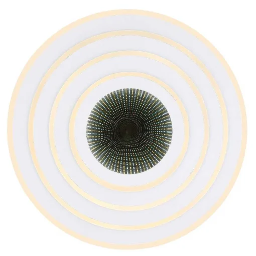 Plafonnier Globo Jocelyn Led Blanc, 1 Lumiere, Telecommandes
