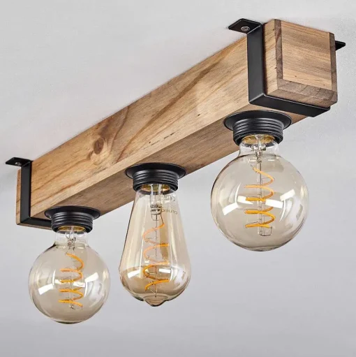 Plafonnier Montgomery Ecru, 3 Lumieres