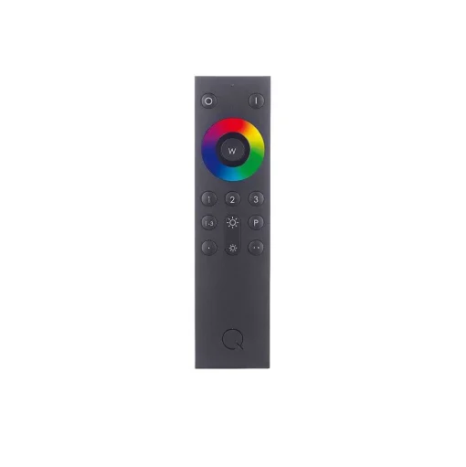 Plafonnier Paul Neuhaus Q-Linea Led Bois Clair, 4 Lumieres, Telecommandes