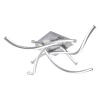 Plafonnier Paul Neuhaus Q-Malina Led Nickel Mat, 4 Lumieres, Telecommandes