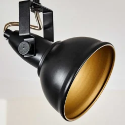 Plafonnier Tina Noir, 3 Lumieres