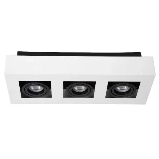 Spot De Plafond Lucide Xirax Led Blanc, 3 Lumieres