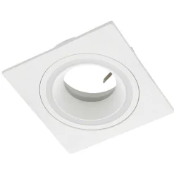 Spot Encastrable Eglo Carosso Blanc, 1 Lumiere
