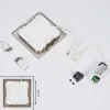 Spot Encastrable Finsrud Led Nickel Mat, 1 Lumiere