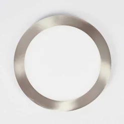 Spot Encastrable Finsrud Led Nickel Mat, 1 Lumiere