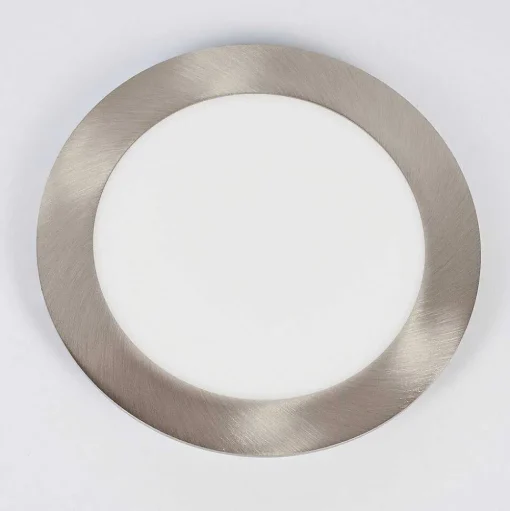 Spot Encastrable Finsrud Led Nickel Mat, 1 Lumiere