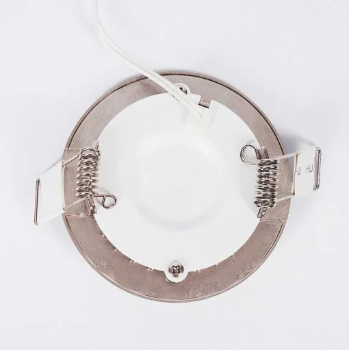 Spot Encastrable Finsrud Led Nickel Mat, 1 Lumiere