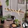 Suspension Alvarim Led Ecru, Noir, 1 Lumiere