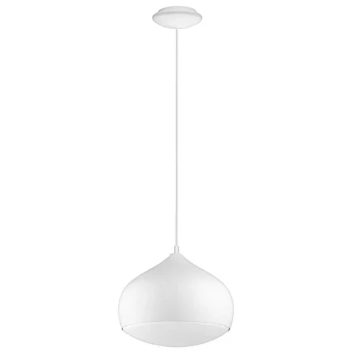 Suspension Eglo Connect Comba-C Led Blanc, 1 Lumiere, Changeur De Couleurs
